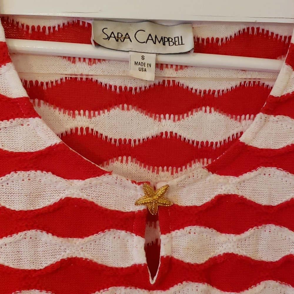 Sara Campbell 3/4 sleeve blouse